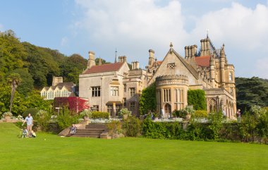 Victoria konak Tyntesfield evin yakınına Wraxall Kuzey Somerset İngiltere İngiltere