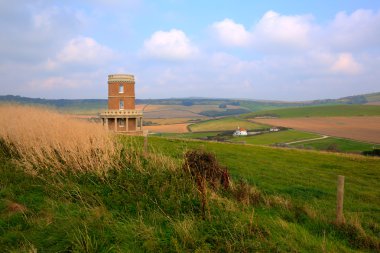 Clavell Tower Kimmeridge Bay Lulworth Cove Dorset sahil İngiltere İngiltere üzerinde doğusunda