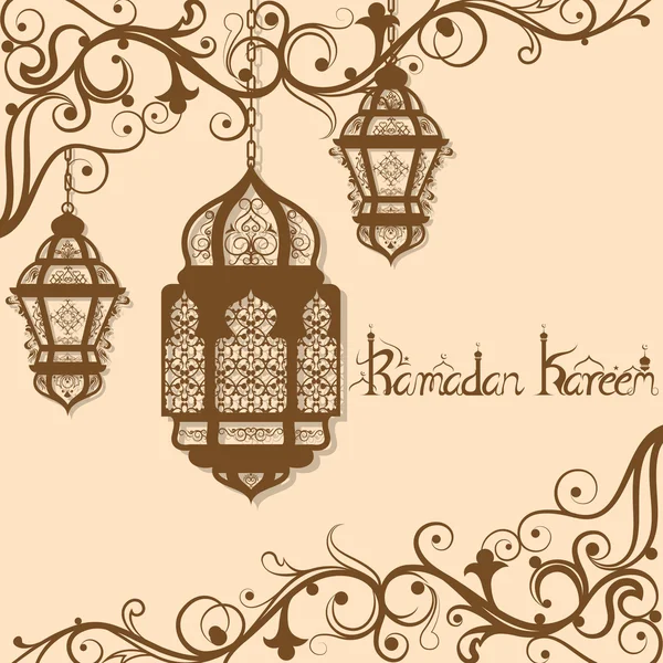 Ramadan Kareem tle — Wektor stockowy