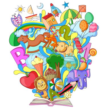Book of Knowledge for Kids clipart