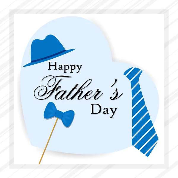 Happy Fathers Day vakantie viering groeten achtergrond — Stockvector