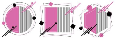 Taşıyıcı şablon, bayrak ve iş sunumu tasarımı için soyut arkaplan ögesi