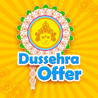 Tanrıça durga Dussehra teklif