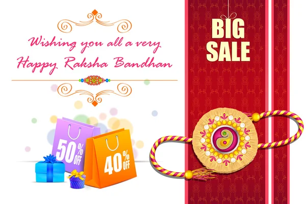 Raksha Bandhan verkoop — Stockvector