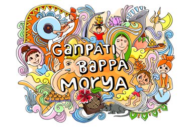 Doodle mutlu Ganesh Chaturth için
