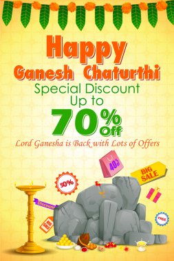 Mutlu Ganesh Chaturthi satış teklifi