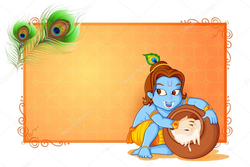 Happy Janmashtami wallpaper background