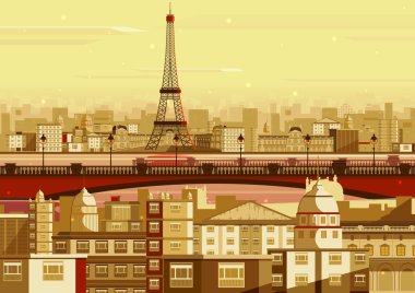 Eyfel Kulesi Paris cityscape
