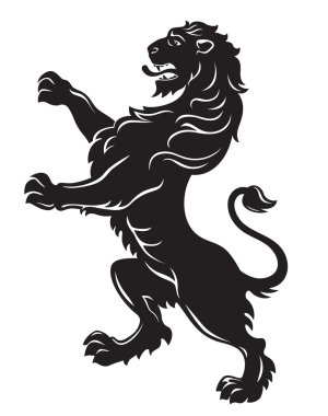 Hanedan kükreyen aslan