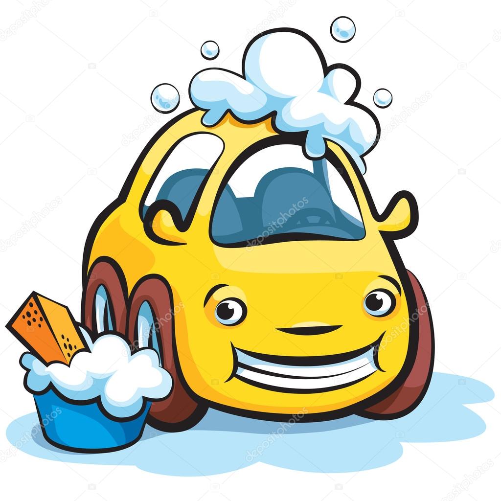 Car Wash Cartoon — S