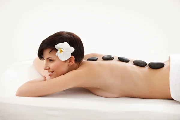 Kamień do masażu — Zdjęcie stockowe