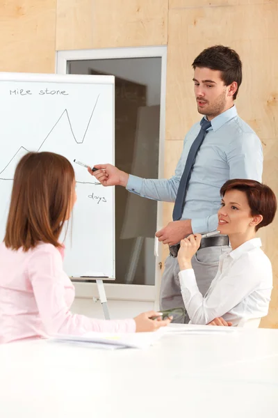 Business people meeting in office — Stock Photo, Image