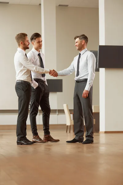 Socios de negocios Shaking Hands — Foto de Stock