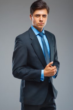 Kendine güvenen işadamı portresi