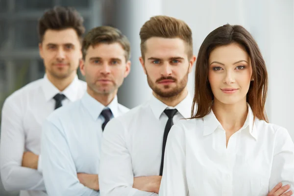 Empresários. Parceiros de negócios de sucesso. Equipa de negócios — Fotografia de Stock