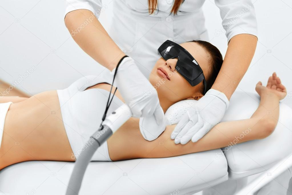 Body Care. Laser Hair Removal. Epilation Treatment. Smooth Skin.