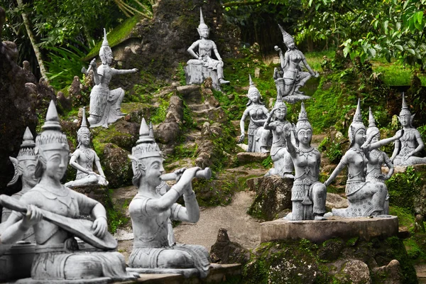 Thajsko. Nabídka: tajemství Buddha sochy v Samui. Cestování, T — Stock fotografie