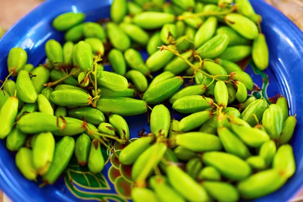 Healthy Food. Organic Bilimbi ( Averrhoa , Tree Sorrel, Taling P — Stock Photo, Image