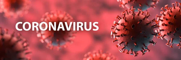 Rote Zellen Des Coronavirus Covid — Stockfoto