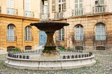 Aix en Provence, Fransa eski çeşme