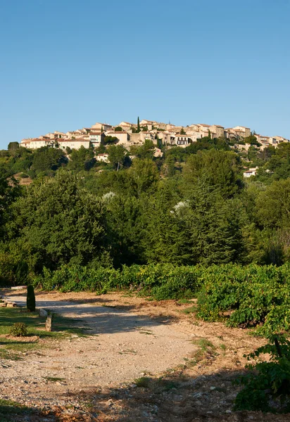 Grambois vesnice, Provence, Francie — Stock fotografie