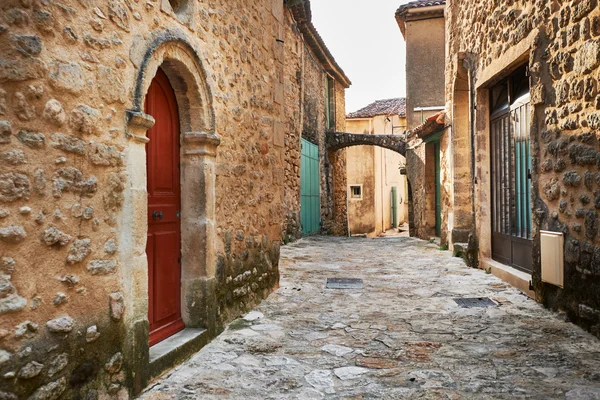 Street in Grambois, Provence — Stock Photo, Image