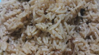 Basmati Rice Pulao veya chana ile pulav veya chana pulao olarak da bilinen sebze pilavı.