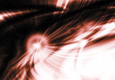 soyut renkli fantezi patlama