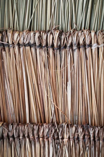 Abstract background thatch roof texture Stock Photo