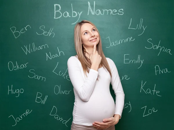 Choosing the right name for you baby — Stock Photo, Image