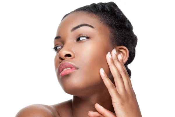 Black beauty with perfect skin — Stock Photo, Image