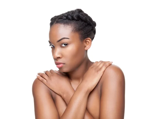 Black beauty with perfect skin — Stock Photo, Image