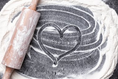 Pişirme ve pişirme konsepti