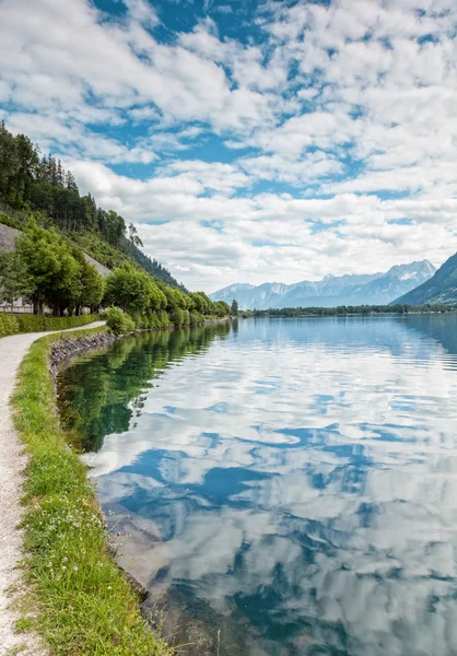 Lago Zell Am See in Austria — Foto Stock