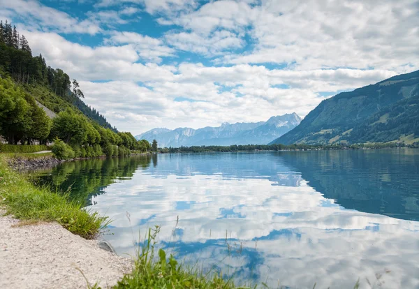 Zell Am See lago en Austria —  Fotos de Stock