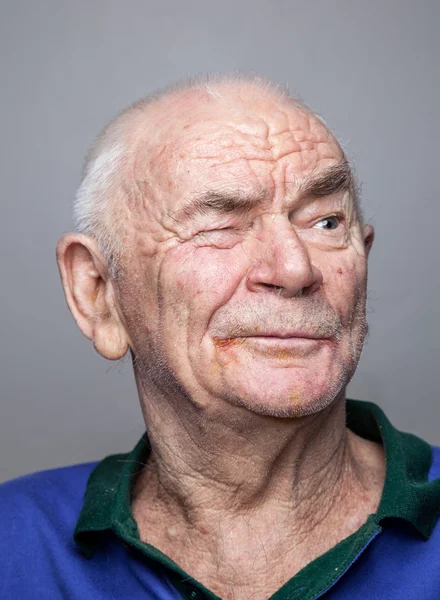 Retrato de un anciano — Foto de Stock