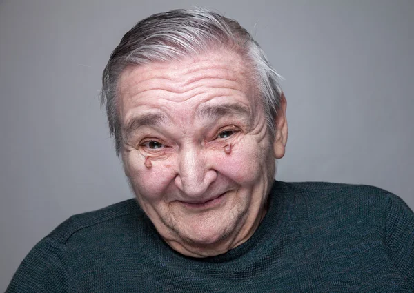 Retrato de una anciana — Foto de Stock