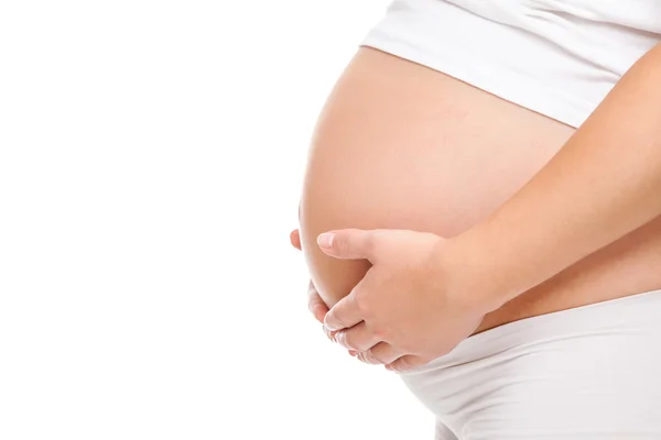 Portrait of a pregnant woman — Stock Photo, Image