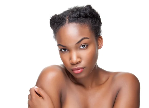 Black beauty with perfect skin — Stock Photo, Image