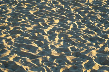 Kum tepelerinin ve dokuların doğal bir arka planı.