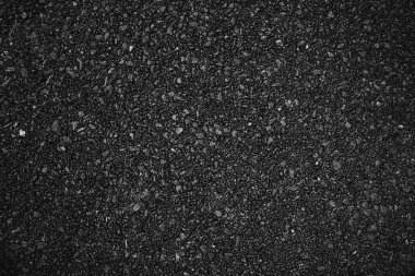 Siyah Asfalt Yolu Doku Arkaplanı.