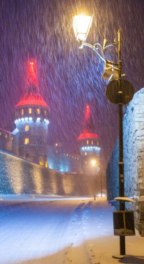 kış geceleri Kalesi