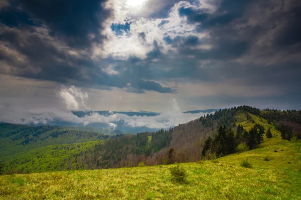 Carpathian mountain range — Stock Photo, Image