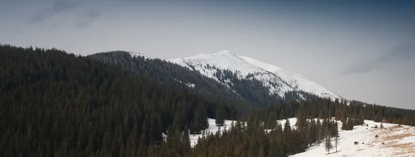 Winterliche Berglandschaft — Stockfoto