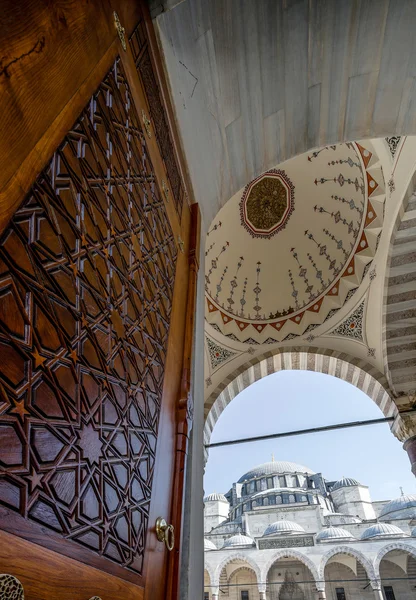 Moschea Suleymaniye a Istanbul, Turchia — Foto Stock