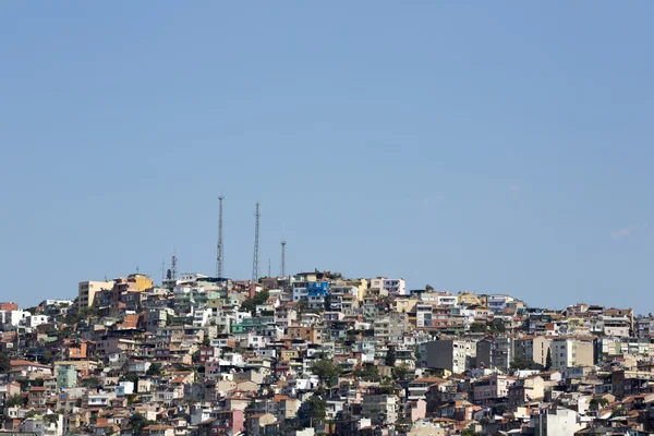 Urbanização irregular em Izmir, Turquia — Fotografia de Stock