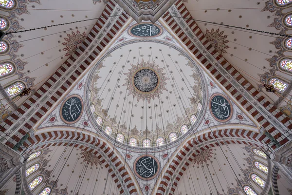 Mezquita de Fatih en el distrito de Estambul, Turquía —  Fotos de Stock