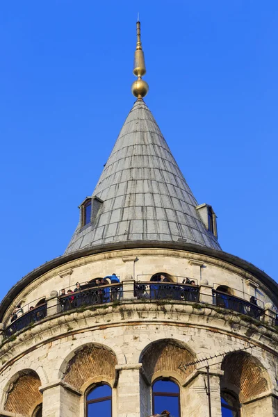 Galata torony Isztambulban, Törökország — Stock Fotó