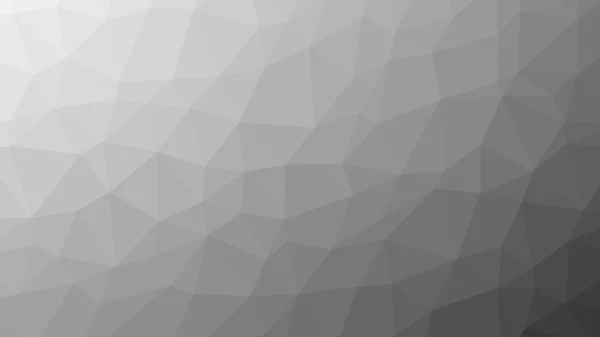 Gradiente vectorial gris abstracto lowploly de muchos triángulos fondo para su uso en el diseño — Archivo Imágenes Vectoriales