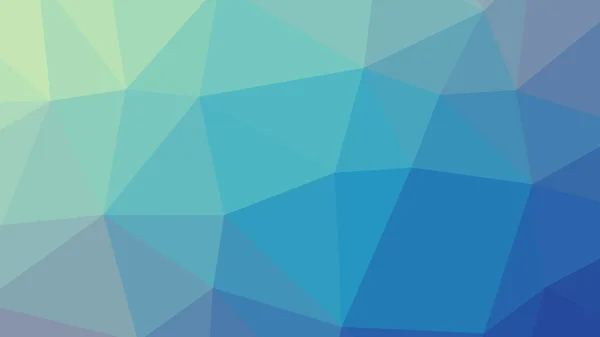 Абстрактний синій векторний градієнт низькорівневий фон багатьох трикутників для використання в дизайні — стоковий вектор